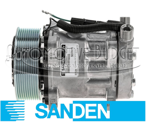 A/C Compressor w/Clutch for RV & Motorhome - NEW OEM