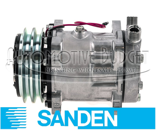 A/C Compressor w/Clutch for RV & Motorhome - NEW OEM