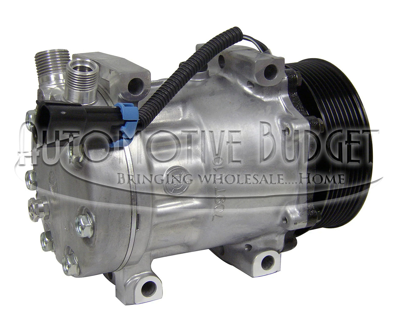 A/C Compressor w/Clutch for RV & Motorhome - NEW
