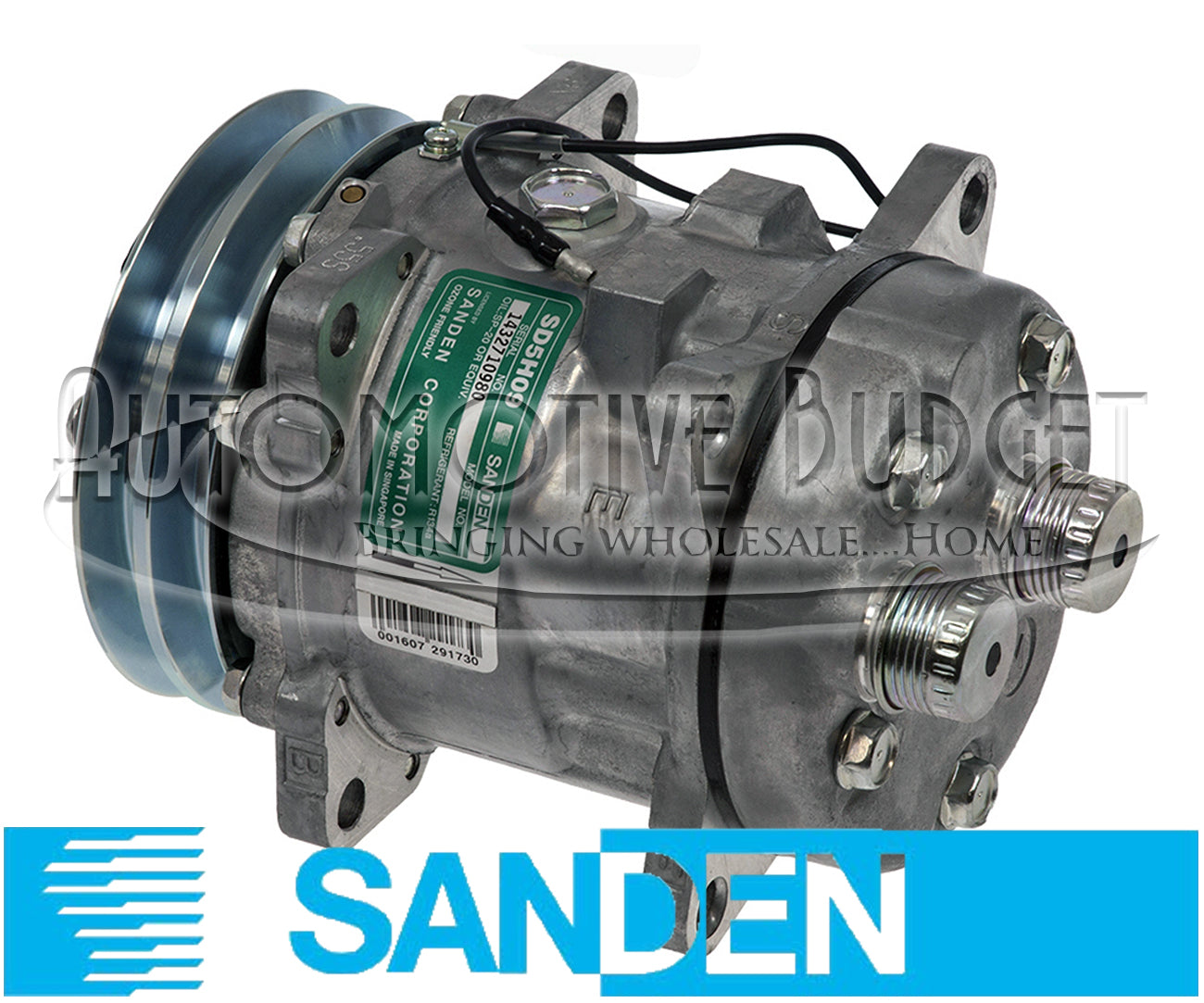 A/C Compressor w/Clutch for Sanden SD5H09 5601 - NEW OEM