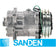 Alternative A/C Compressor w/Clutch for Sanden 7944 - NEW OEM