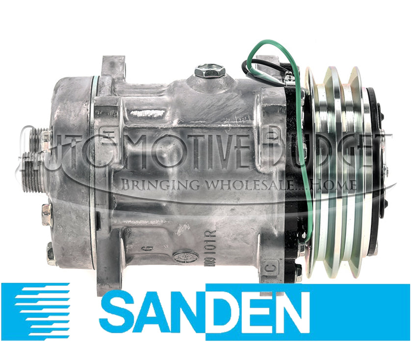 Alternative A/C Compressor w/Clutch for Sanden 7944 - NEW OEM