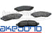 Front Brake Pads for Chevrolet City Express Nissan NV200 & Leaf