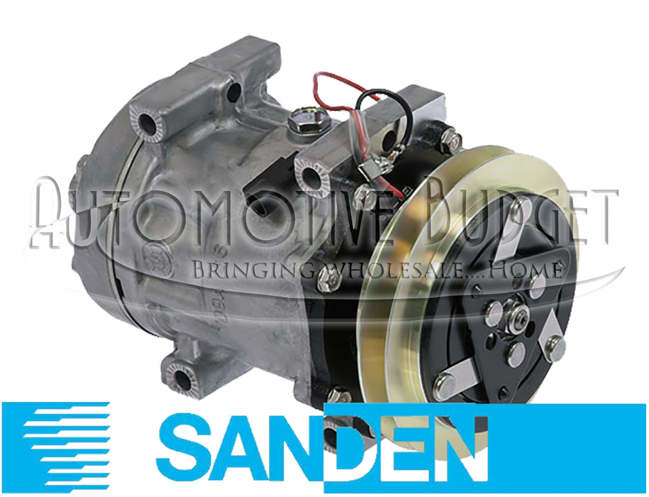 A/C Compressor w/Clutch for Case/IH and Ford/New Holland
